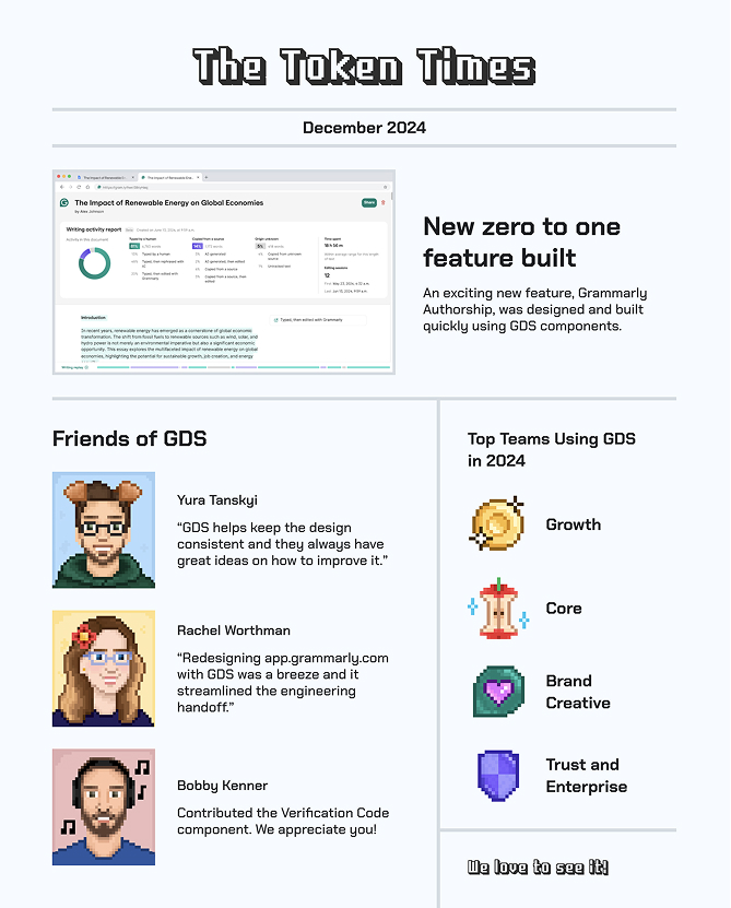 Token Times — Bobby Kenner featured for contributing the Verification Code component