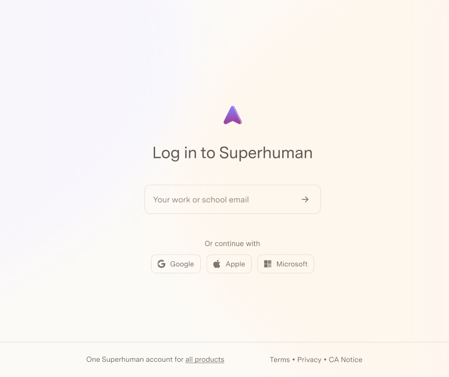 Visual design rev 2 — brand starting to land, gradients, more airy